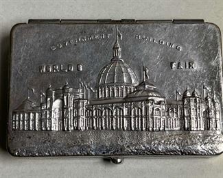 213 Worlds Fair Government Building Match Safe