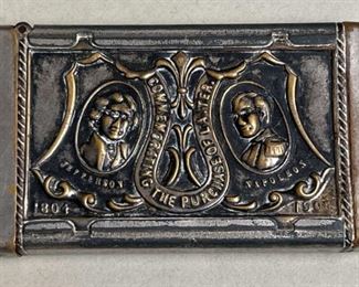 214 1894 Louisiana Purchase Match Safe