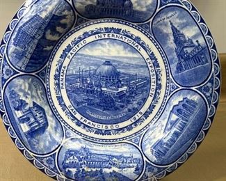 Panama Pacific Collectors Plate