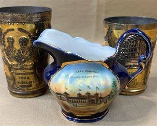 233 Lewis  Clark  Louisiana Expo Souvenirs