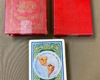248 1901 PanAmerican Expo Playing Cards