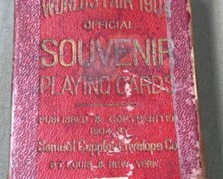 251 1904 St Louis Worlds Fair Playing Cards