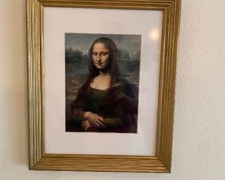Mona Lisa print