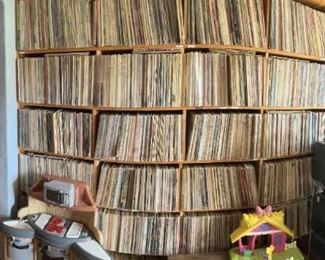 HUGE record album collection! OVER 8000 albums