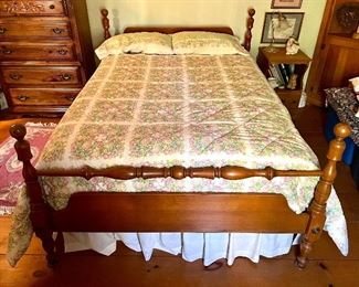 Item 101:  Full Maple Bed:  $195