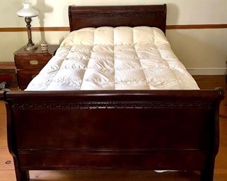 Item 113:  Full Sleigh Bed:  $245
