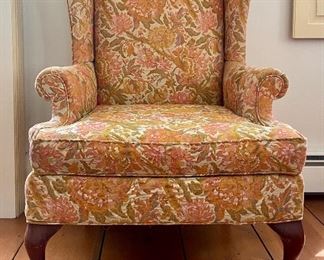 Item 115:  Vintage Armchair - 31"l x 21"w x 44"h: $125