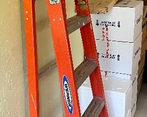 Item 118:  Werner 6 Ft. Ladder:  $58
