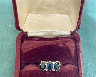 Item 145:  14K Sapphire Ring:  $285