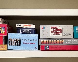 Assorted board games - all priced at the sale.  See you on Saturday, May 7th & Sunday, May 8th from 9:00 a.m. - 3:00 p.m.