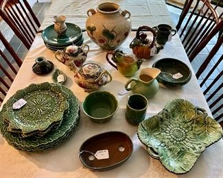 Assorted pottery - all priced at the sale!