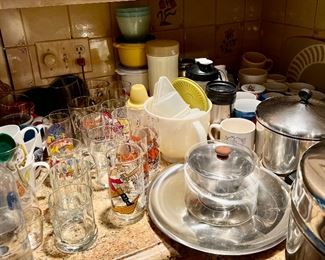 Kitchen items, cookware, glasses, dishes, etc. all priced at the sale!  See you on May 7th & 8th at 9:00 a.m.