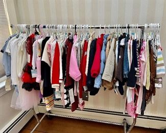 We have a very large selection of NWT children's clothing.  Brands including Gap, Children's Place, Carter's, Janie & Jack, Old Navy, Ralph Lauren, Nike, Levi's...the list is endless!  All priced at the sale!