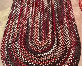 We have several braided rugs available - all priced at the sale!