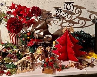 We have a large selection of holiday decor!  