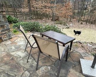 More outdoor chairs
