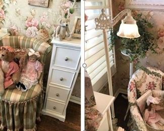 Soft White Little Girl Furniture