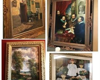 Fabulous Painting and Prints throughout the home, Original by Cam Van Haefendonck