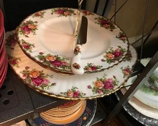 Beautiful Serving Pieces, Rose China, made in Japan