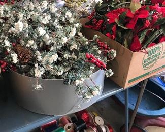 Floral Pieces, Ribbon, Wrapping Paper, Garland Galore and So Much More