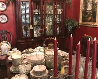 Large Assortment of Antique and Vintage Theodore Havaland China,