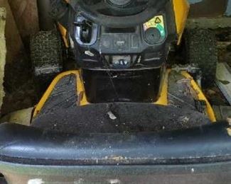 Cub Cadet Large Riding Lawnmower, Have keys, needs battery..  Family Just added 