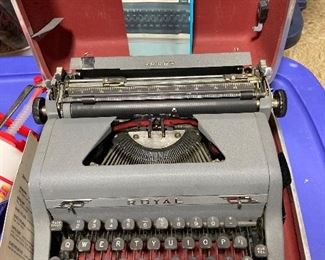 Vintage typewriter