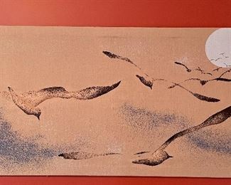 3-D Seagull Artwork