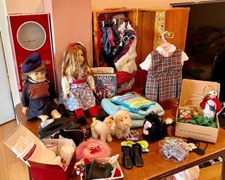 American Girl Dolls & Assorted Accessories
