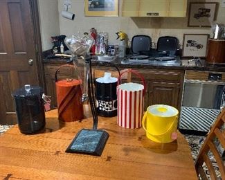 Inside grill with all the grilling needs
Found in the man cave lower level