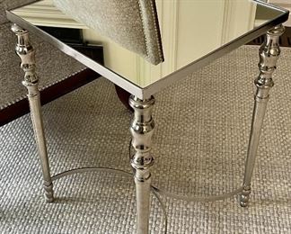 Item 5:  Design Center Mirrored Side Table - 16"l x 16"w x 22"h: $325
