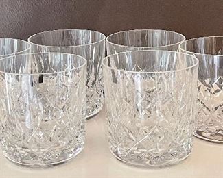 Item 69:  (6) Waterford Rock Glasses - 3.25": $175
