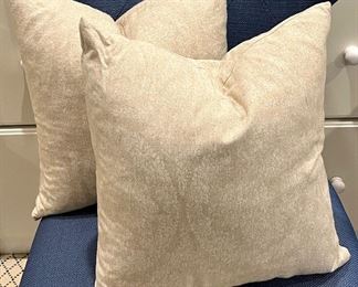 Item 218:  Pair, Down Pillows: $58