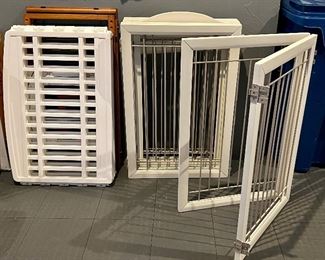 Item 239:  Frontgate Pet Gate (right): $145                                                 Other gates priced at sale. 