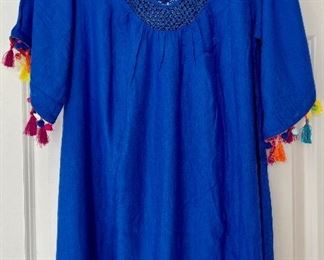 We have a large assortment of beach cover-ups all priced at the sale!