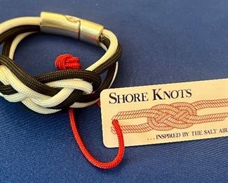 Item 290:  Kim Maxwell Rope Bracelet Shore Knots: $10