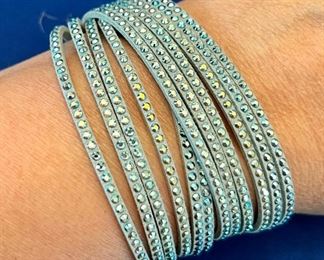 Item 297:  Swarovski Wrap Bracelets: $28 each