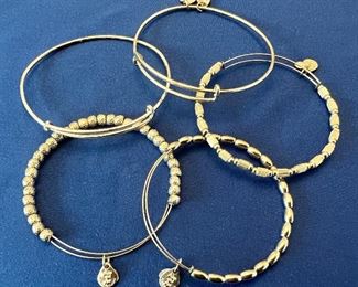 Item 300:  5 Alex and Ani with Metal Beads:  $32