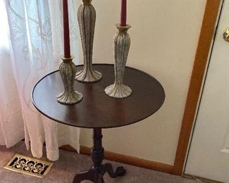 Antique Candlestick table