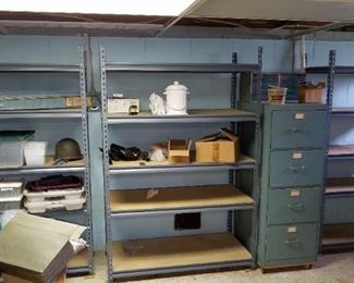 shelving units