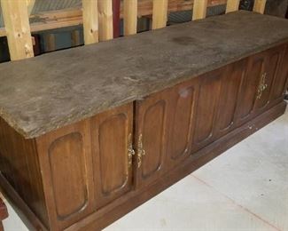 large storage cabinet with HEAVY removable top