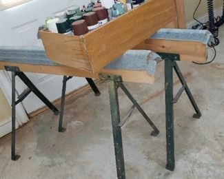 pair sawhorses