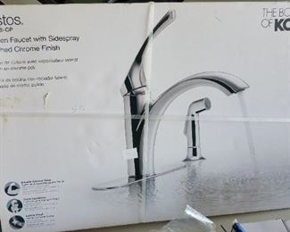 new, in sealed box Kohler kitchen faucet