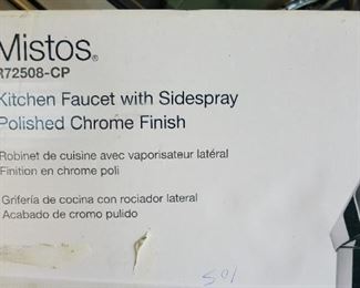 new, in sealed box Kohler kitchen faucet