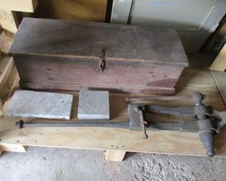 Antique toolbox