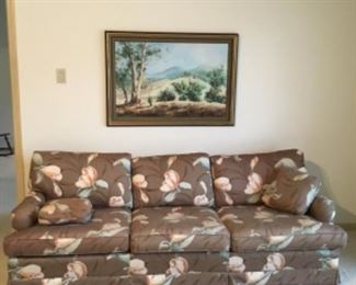 Sofa & painting 