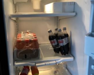 Black Refrigerator - inside