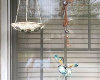 Wind chime & planter