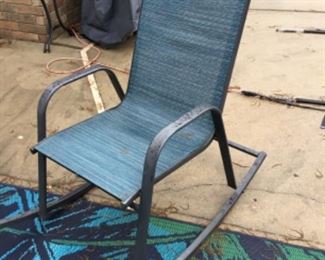 Outdoor rocking chair