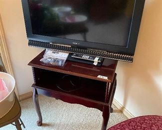 TV and TV table 